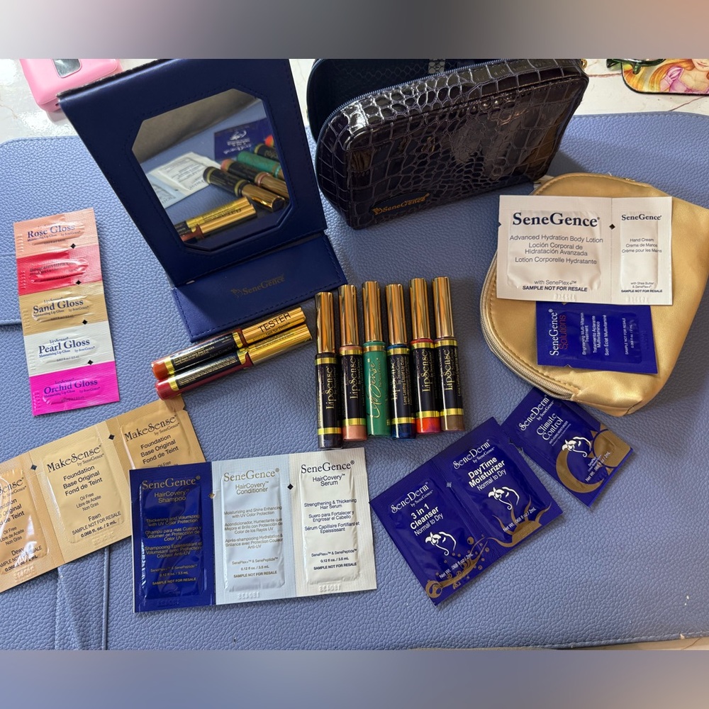 SeneGence LipSense Collection of 6 + 2 mini with samples - Picture 2 of 7